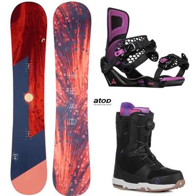 Snowboard-Set für Mädchen